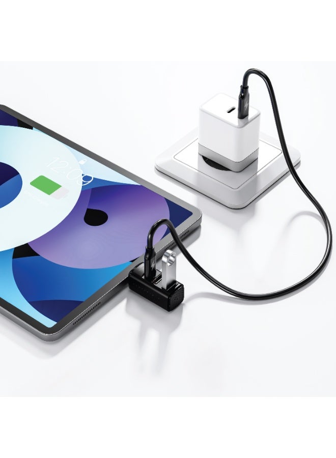 GREEN LION USB-C 3 in 1 Hub, 100W PD, 10Gbps Speed, USB-C Connector, USB-A 3.2 & USB-A 2.0 & USB-C, Triple-Port Expansion, Compatible with Windows, Android, IOS - Image 3